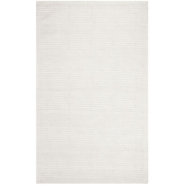Safavieh Marbella 2 ft. 3 in. x 8 ft. Rectangle Area Rug Silver & Ivory - MRB304G-28