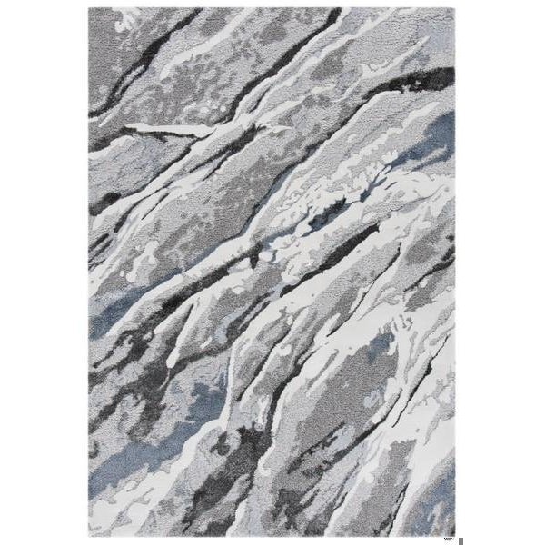 Safavieh 2 Ft. X 3 Ft. - 7 In. Accent- Indoor - Outdoor Courtyard Natural Blue Machine Made Rug - CY2326-3101-2