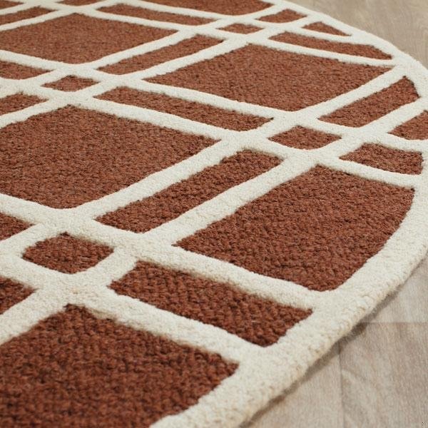 Safavieh Cambridge Accent Area Rug, Dark Brown and Ivory - 2 ft. 6 in. x 4 ft. - CAM142H-24