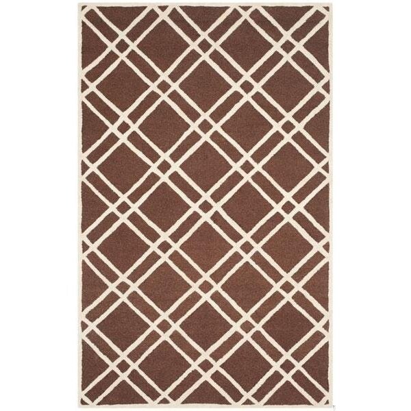 Safavieh Cambridge Accent Area Rug, Dark Brown and Ivory - 2 ft. 6 in. x 4 ft. - CAM142H-24
