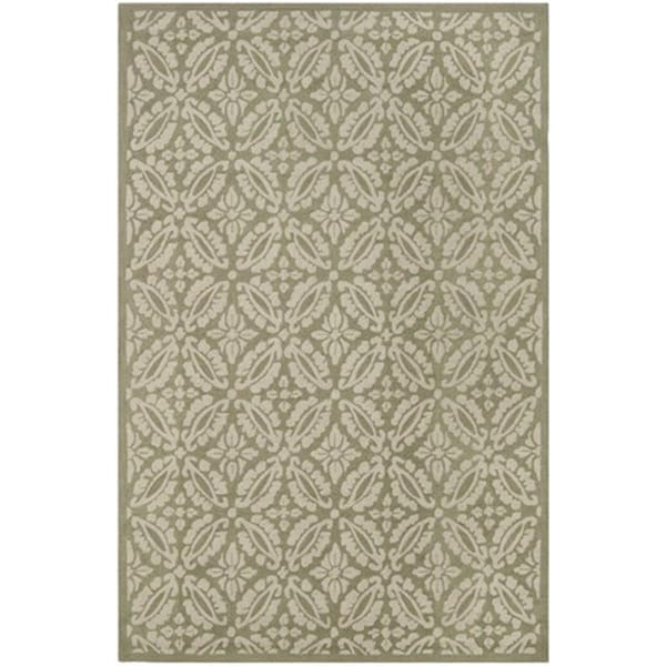 Safavieh Chelsea Hand Hooked Runner Rug- Sage- 2 ft. 6 in. x 10 ft. - HK723B-210