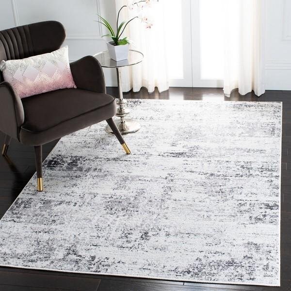 Safavieh 11 x 11 ft. Amelia 700 Square Area Rug, Ivory & Navy - ALA700C-11SQ