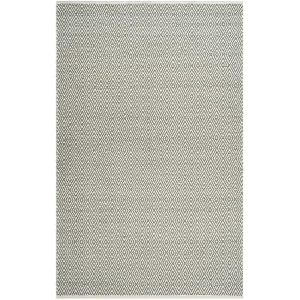 Safavieh 6 x 9 ft. Medium Rectangle Boston Tufted Rug, Grey - BOS682E-6