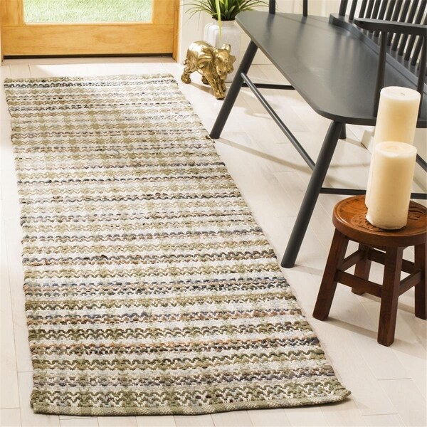 Safavieh Montauk Hand Woven Runner RugBeige & Multicolor 2 ft.-3 in. x 8 ft. - MTK951E-28