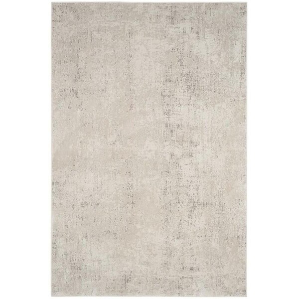Safavieh 2 x 8 ft. Princeton Power Loomed Runner RugBeige & Cream - PRN716C-28