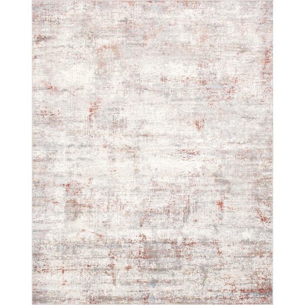 Pasargad Home 4 x 6 ft Efes Design Power Loom Area Rug Ivory - PD171C 4X6