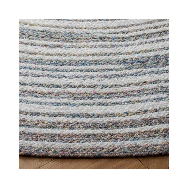 Safavieh 5 x 5 ft. Cape Cod Round Area Rug, Ivory & Pink - CAP235A-5R