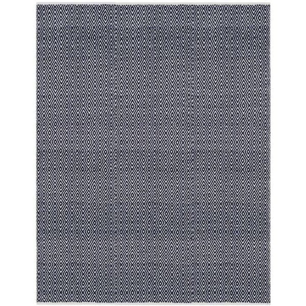 Safavieh 4 x 4 ft. Square Boston Tufted Rug, Navy - BOS682D-4SQ