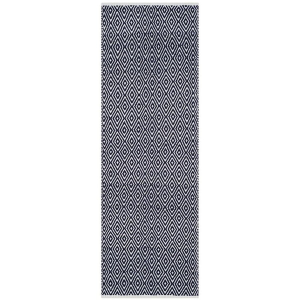 Safavieh 4 x 4 ft. Square Boston Tufted Rug, Navy - BOS682D-4SQ