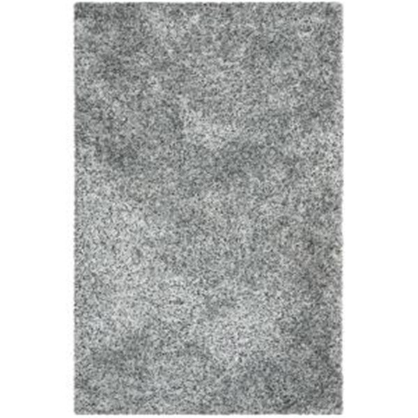 Safavieh 2 ft. 6 in. x 4 ft. Accent Shag and Flokati Malibu Shag Silver Hand Tufted Rug - MLS431S-24