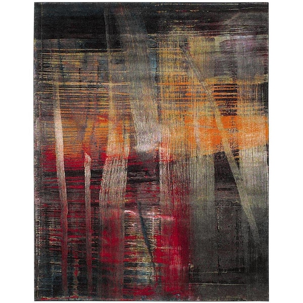 Flowers First 8 x 10 ft. Porcello Power Loomed Area Rug, Multi Color - Large Rectangle - FL1868163