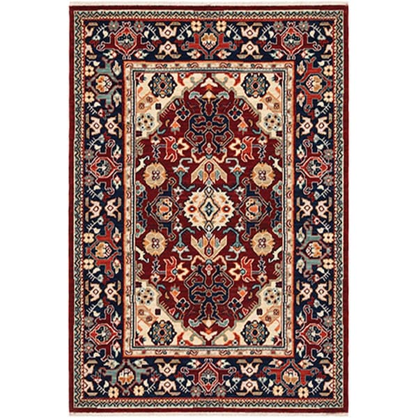 Oriental Weavers 2 ft. 6 in. x 12 ft. Lilihan Machine Woven Runner RugRed - L2062R078370ST
