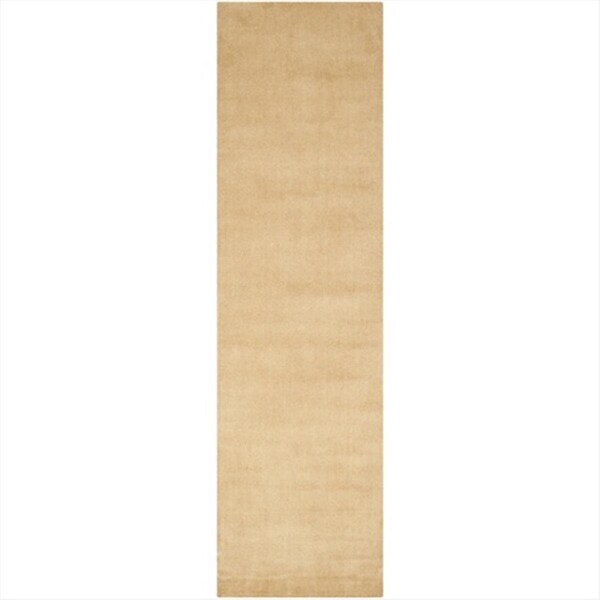 Safavieh 2 ft. - 3 in. x 8 ft. Runner- Shag Himalaya Beige Hand Loomed Rug - HIM610E-28