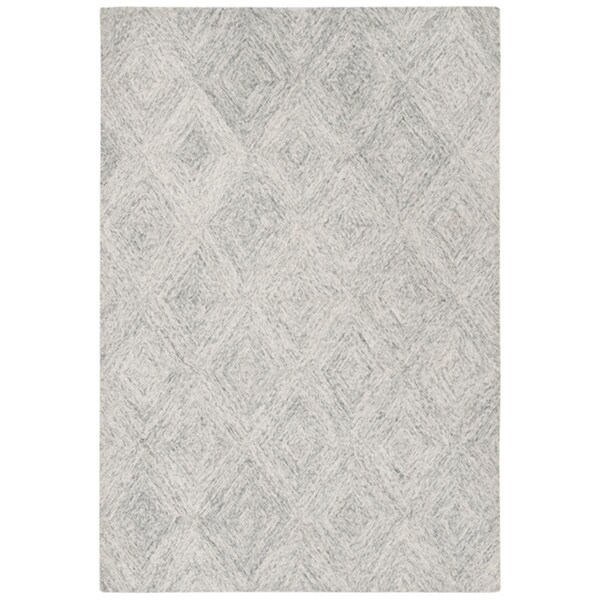Safavieh 2 ft. 3 in. x 8 ft. Abstract Rectangle Hand-Tufted Rug Silver - ABT767G-28