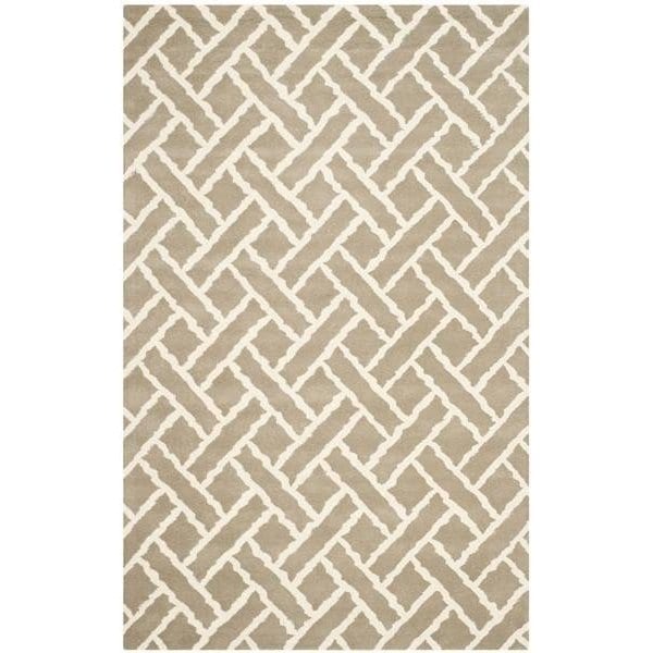 Safavieh Chatham Hand Tufted Runner Rug, Beige and Ivory - 2 ft.-3 in. x 7 ft. - CHT757H-27