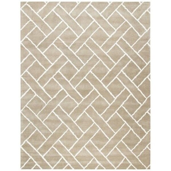 Safavieh Chatham Hand Tufted Runner Rug, Beige and Ivory - 2 ft.-3 in. x 7 ft. - CHT757H-27