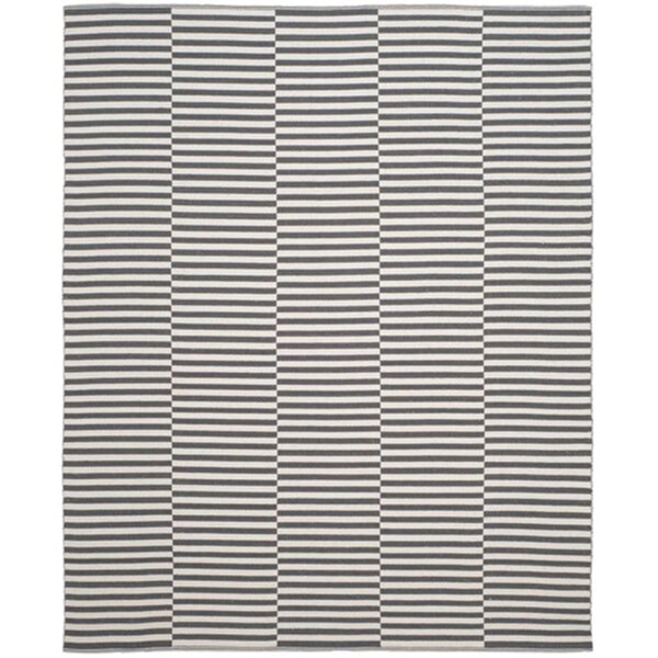 Safavieh Montauk Hand Woven Rectangle Rug- Ivory - Grey- 2 Ft. 3 In. X 3 Ft. 9 In. - MTK715A-2339