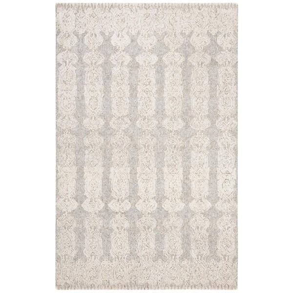 Safavieh 2 x 3 in. Hand-Tufted Glamour Contemporary Rectangle Viscose Rug Grey & Ivory - GLM536F-2