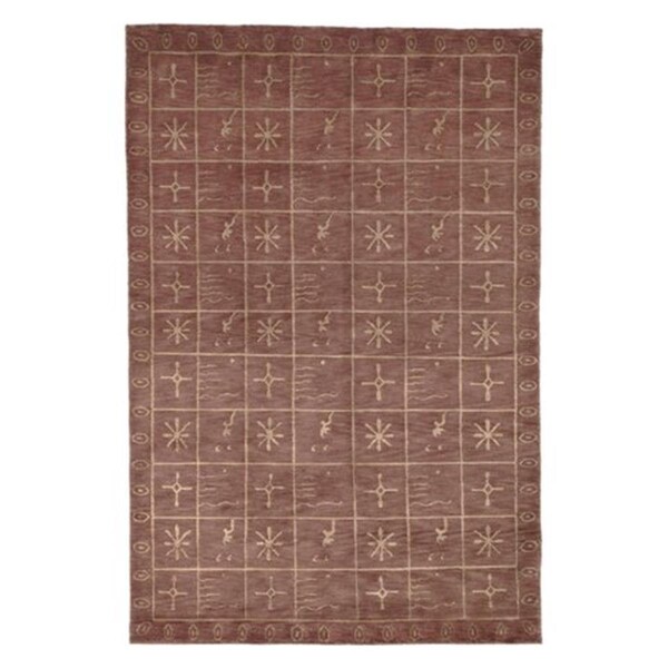 Safavieh 3 Ft. x 5 Ft. Small Rectangle- Contemporary Tibetan Hand Knotted Rug - TB247B-3