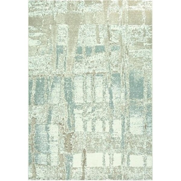 Dynamic Rugs Mysterio 2 x 3.11 1205-100 Rug - Ivory - MS241205100