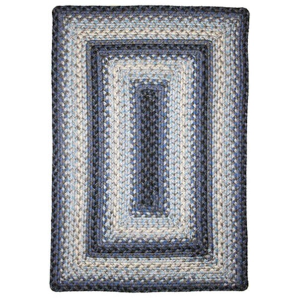 Homespice Decor Juniper Indoor - Outdoor Braided Rug - 2 ft. 3 in. x 3 ft. 9 in. Juniper - 310224