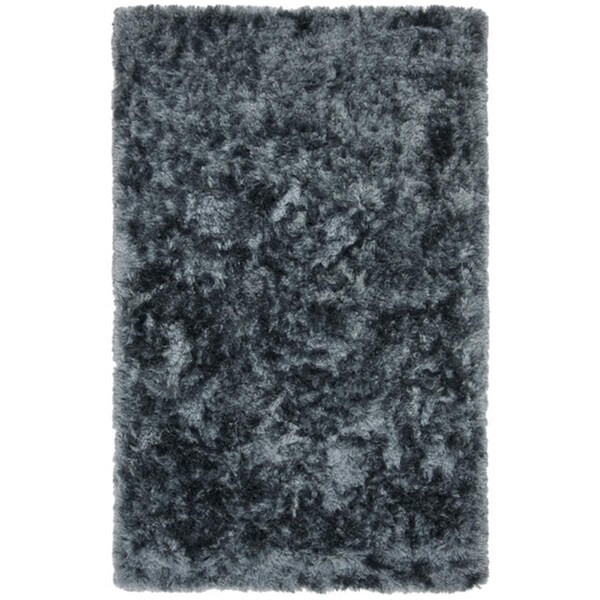 Safavieh 8 x 10 ft. Ocean Shag Collection Modern Rectangle Hand Tufted RugSlate - OCG101M-8