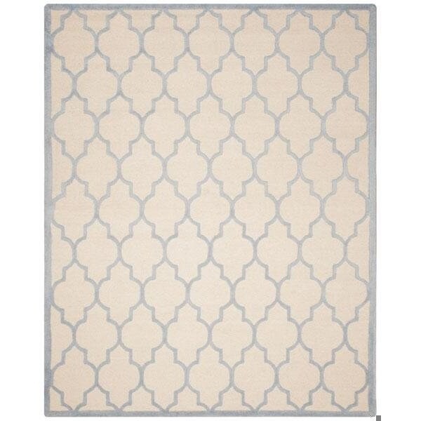 Safavieh Cambridge Hand Tufted Runner RugIvory & Light Blue 2 ft.-6 in. x 8 ft. - CAM134F-28