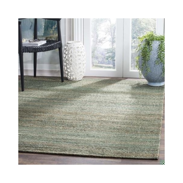 Safavieh Cape Cod Runner Rugs, Sage and Natural - 2 ft.-3 in. x 8 ft. - CAP503B-28