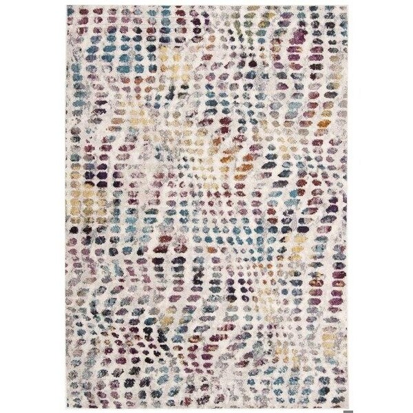 Safavieh 6 ft. 5 in. x 6 ft. 5 in. Aria Round Power-Loomed Rug Cream & Wine - ARA121S-6R