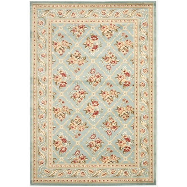 Safavieh 2 ft. 3 in. x 12 ft. Runner Lyndhurst Blue and Blue Traditional Rug - LNH556-6565-212
