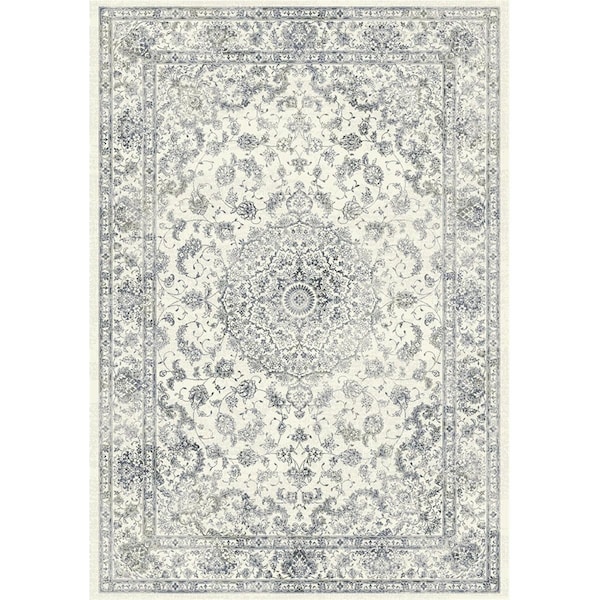 Dynamic Rugs 57109 Ancient Garden Collection 7.10 x 11.2 in. Traditional Rectangle Rug- Cream - AN912571096666