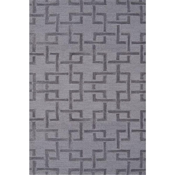 Manmade 2.8 x 4.8 in. Shimmer Area Rug - Grey - MA492167