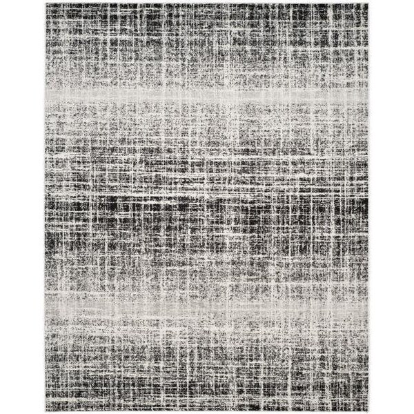 Safavieh Adirondack Power Loomed Runner Rug, Ivory and Black - 2 ft.-6 in. x 6 ft. - ADR116B-26