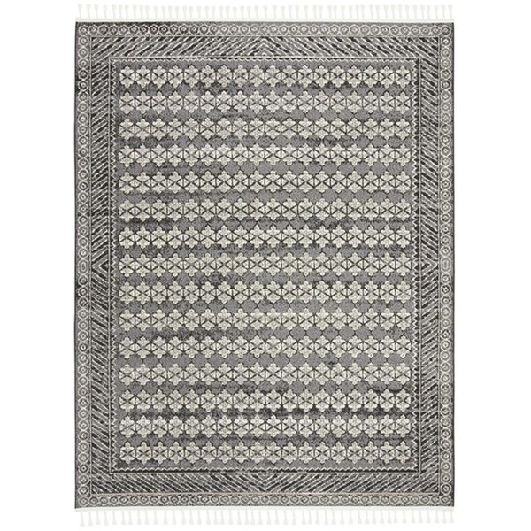 Safavieh Marrakech 700 RugNavy & Grey 6 ft.-7 in. x 6 ft.-7 in. Square - MRK749N-7SQ
