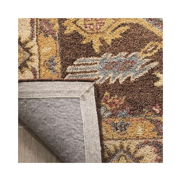 Safavieh Antiquity 4 x 6 ft. Rectangle Area Rug Dark Brown & Ivory - AT502T-4