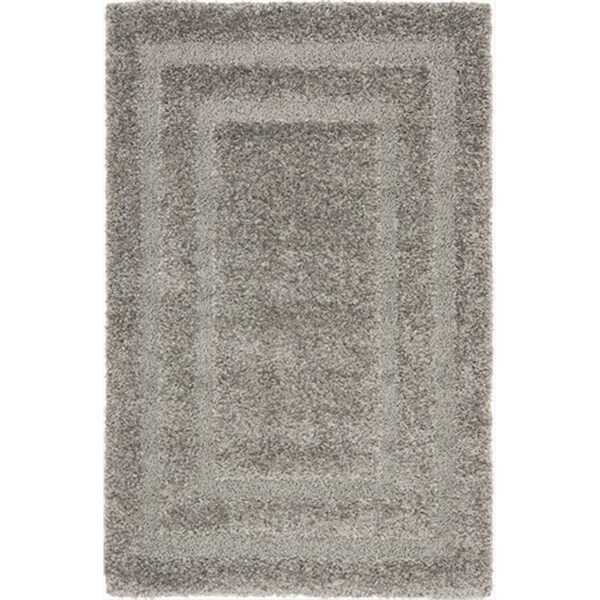 Safavieh 4 x 6 ft. Small Rectangle Grey and Grey Florida Shag Rug - SG454-8080-4
