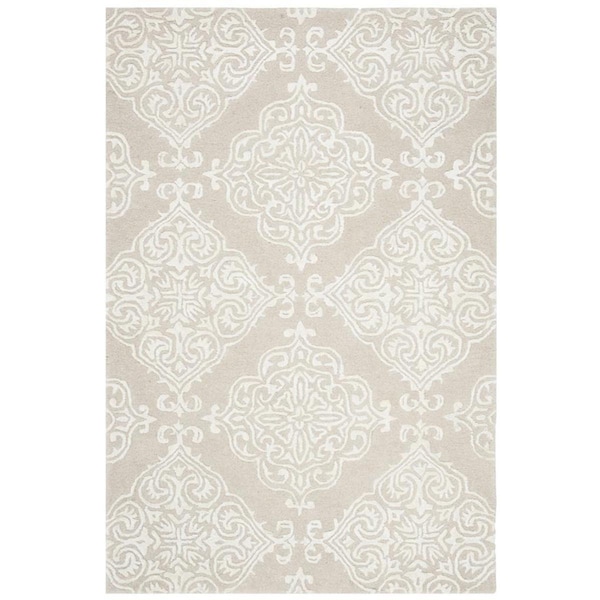 Safavieh Glamour Hand Tufted Accent Rug, Beige and Ivory - 2 x 3 ft. - GLM568E-2