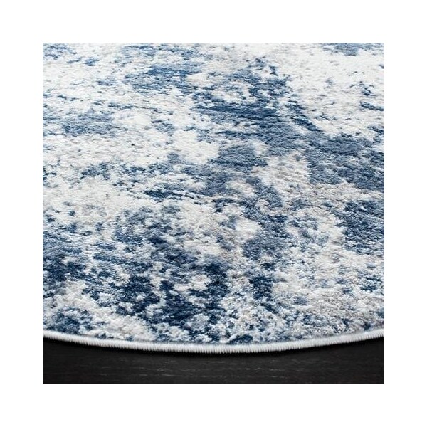 Safavieh 2 ft. 2 in. x 6 ft. Amelia 700 Runner Rug, Navy & Grey - ALA705N-26