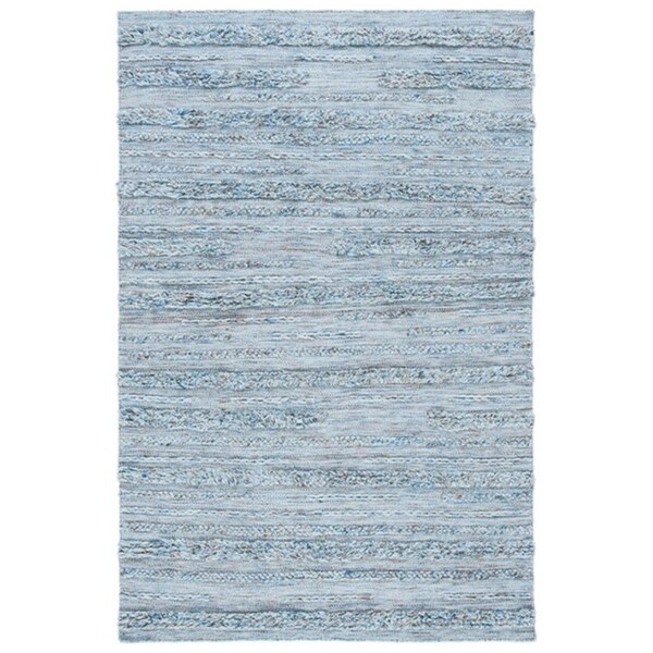 Safavieh 5 x 8 ft. Vermont 901L Hand Woven Rectangle Area Rug Grey & Blue - VRM901L-5