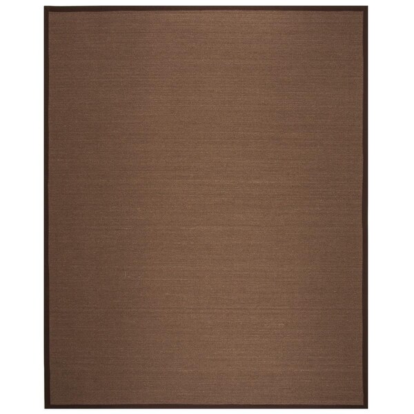 Safavieh Natural Fiber Medium Rectangle Area Rug, Brown and Brown - 6 x 9 ft. - NF131C-6