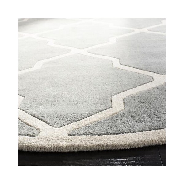 Safavieh Chatham Small Rectangle Rugs, Grey and Ivory - 3 x 5 ft. - CHT735E-3