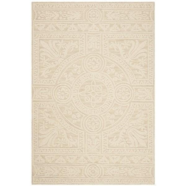 Safavieh Blossom Hand Tufted Runner RugLight Grey & Ivory 2 ft. 3 in. x 8 ft. - BLM109F-28