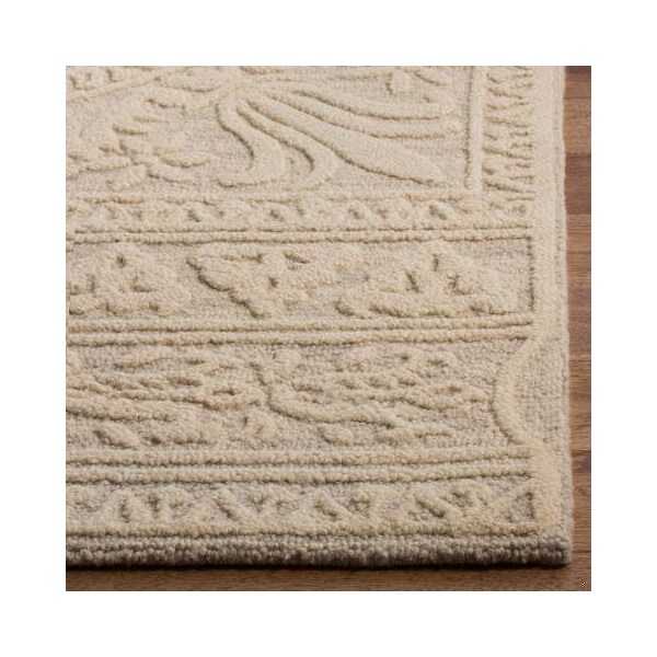Safavieh Blossom Hand Tufted Runner RugLight Grey & Ivory 2 ft. 3 in. x 8 ft. - BLM109F-28