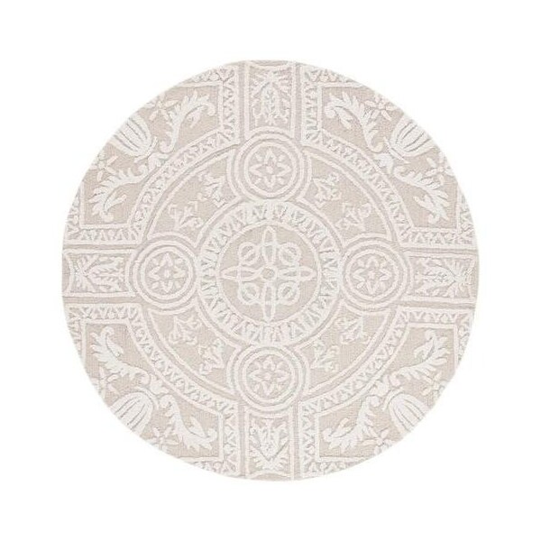 Safavieh Blossom Hand Tufted Runner RugLight Grey & Ivory 2 ft. 3 in. x 8 ft. - BLM109F-28