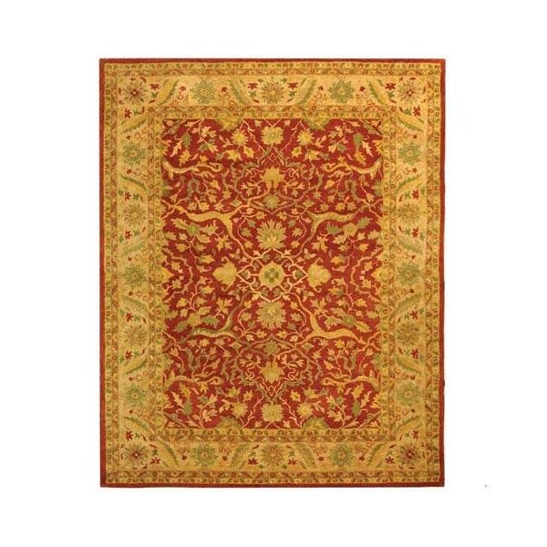 Safavieh 2 x 3 ft. Accent Traditional Antiquity- Rust Hand Tufted Rug - AT14C-2