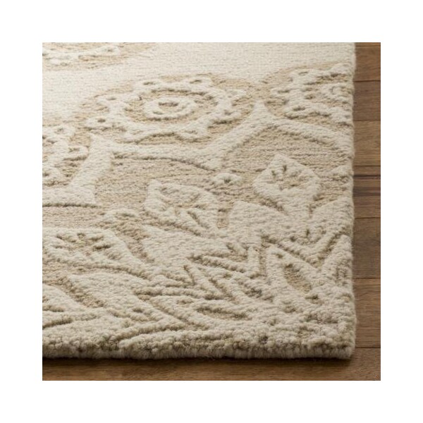 Safavieh Blossom Hand Tufted Round RugIvory & Beige 6 x 6 ft. - BLM108B-6R