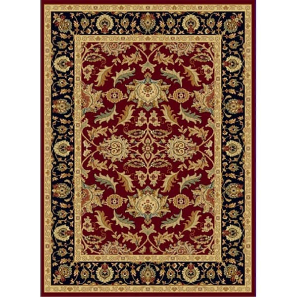 Dynamic Rugs Yazd 7.10 x 10.10 1744-310 Rug - Red - YA9121744310