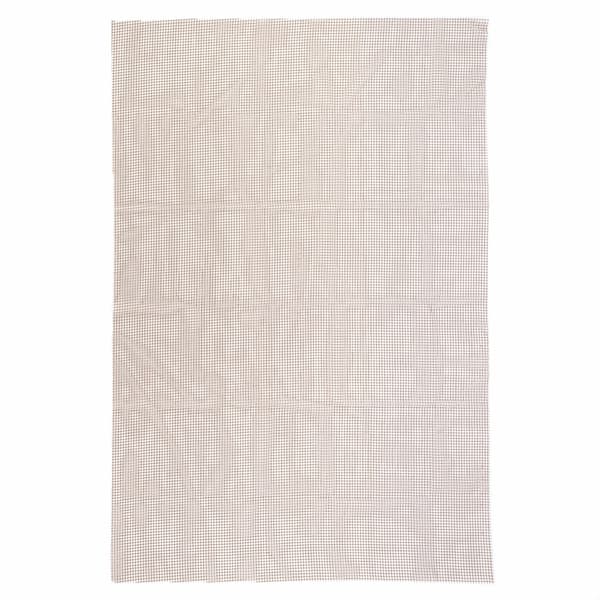 Homeroots 2 x 3 ft. Brown Non Slip Outdoor Rug Pad - 388106