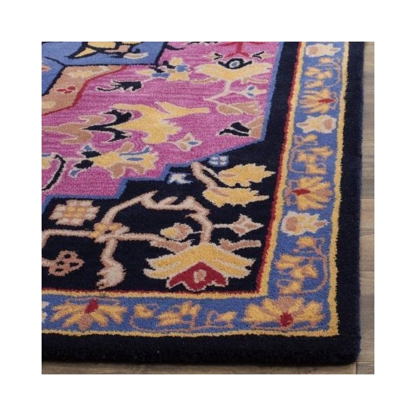 Safavieh Bellagio Hand Tufted Small Rectangle Area RugPink & Multicolor 4 x 6 ft. - BLG506A-4