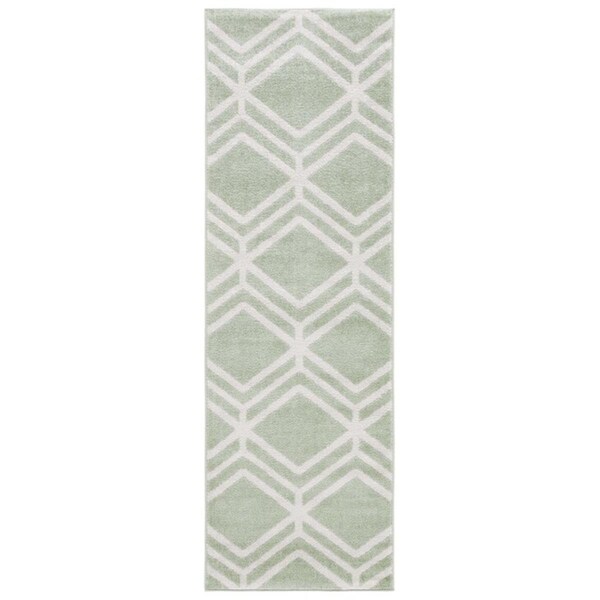 Safavieh 2 ft. 6 in. x 8 ft. Adirondack Runner Rug Sage & Ivory - ADR253W-28